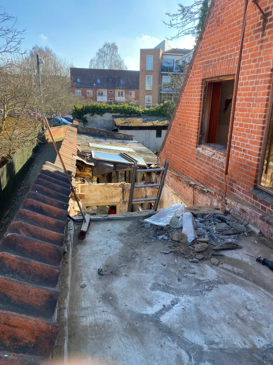 Totalrenovering af byhus på Nørrebrogade i Horsens