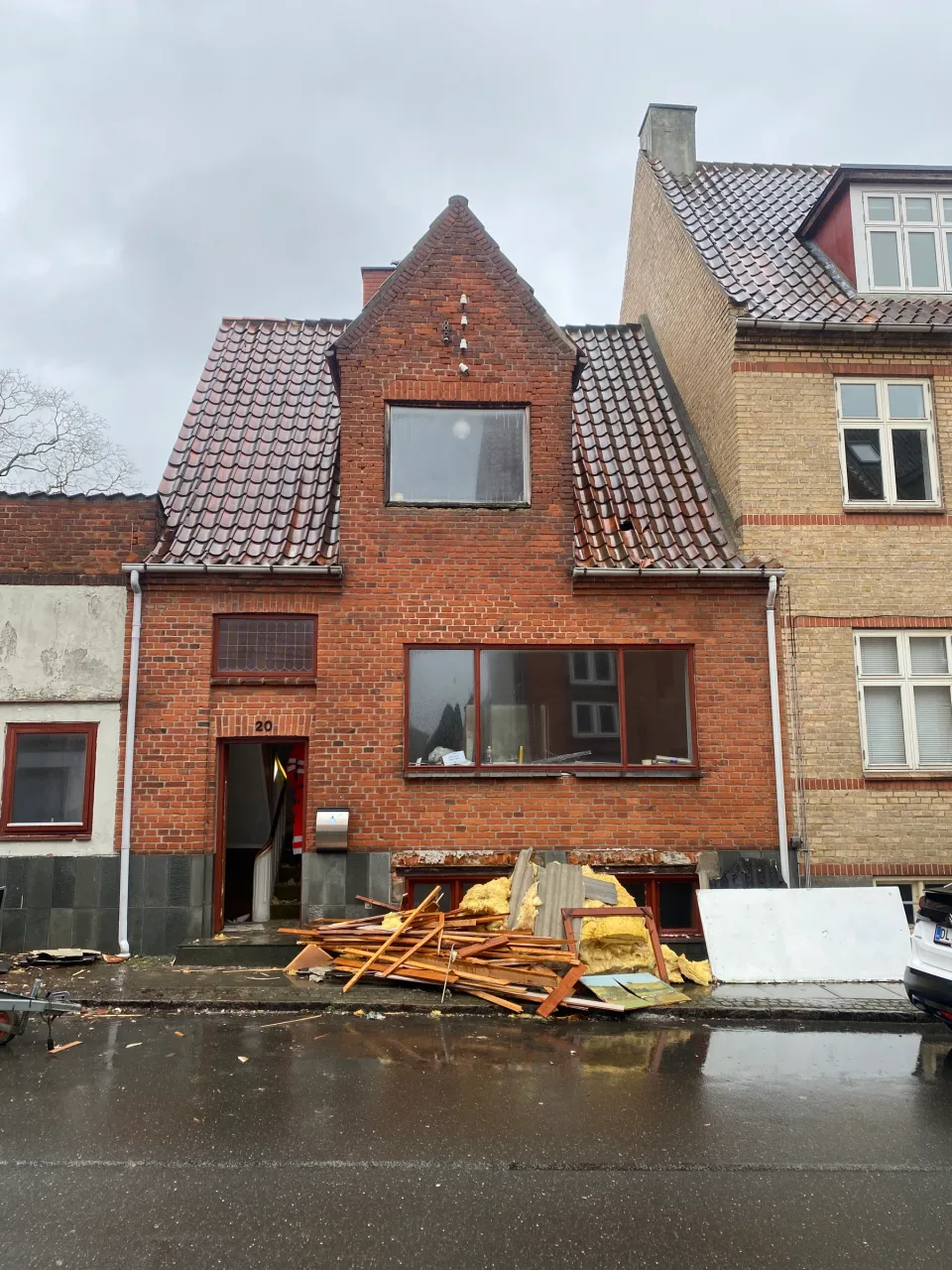 Totalrenovering af byhus på Nørrebrogade i Horsens