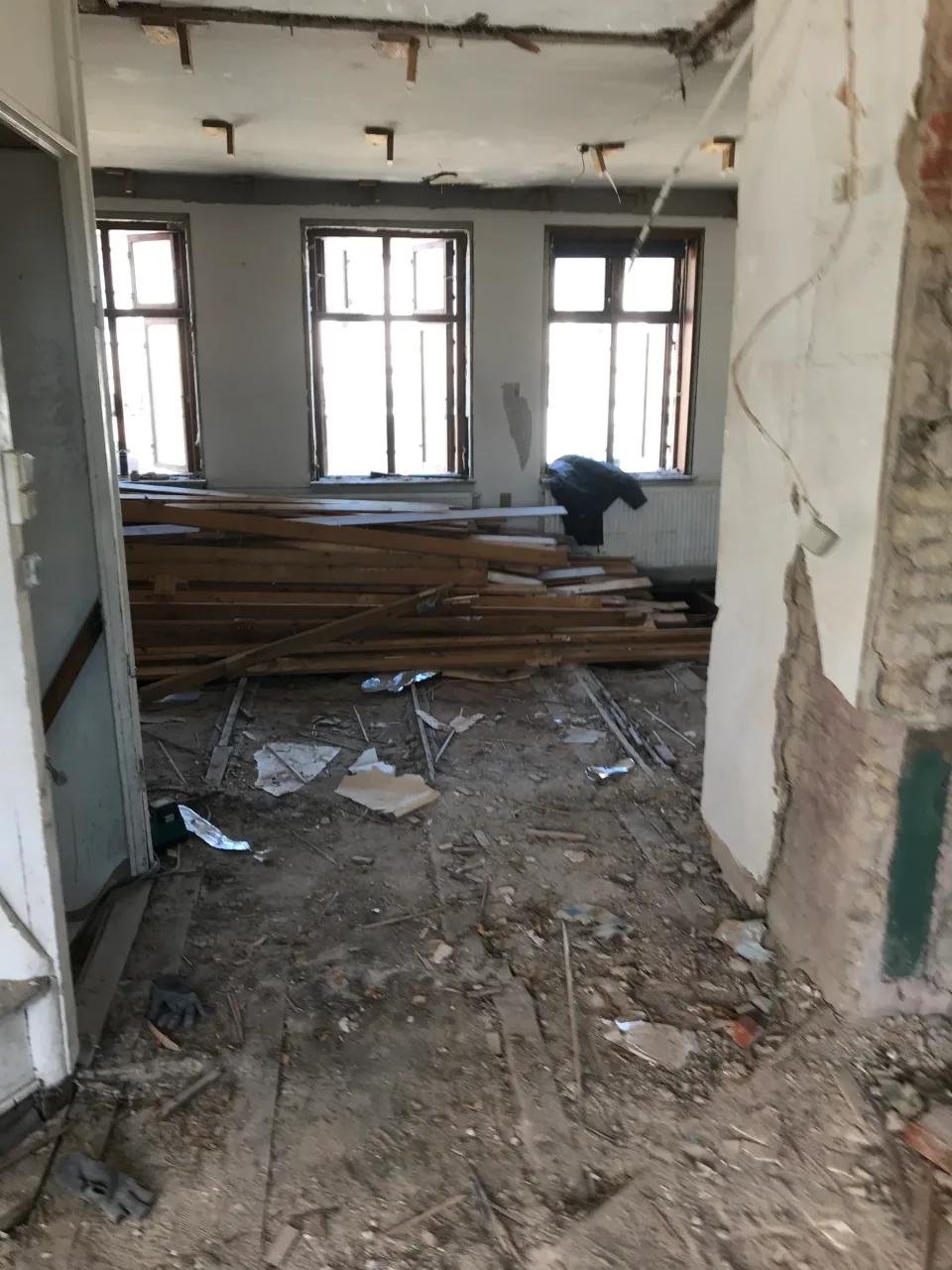 Totalrenovering af byhus på Nørrebrogade i Horsens