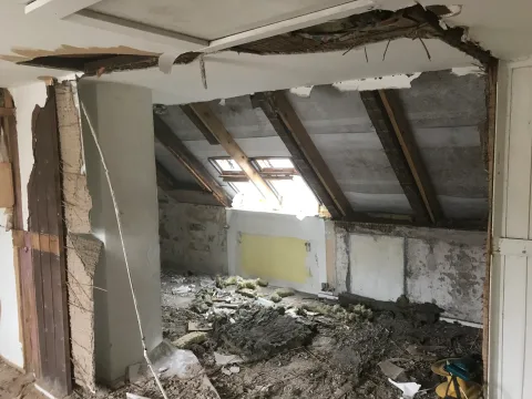 Totalrenovering af byhus på Nørrebrogade i Horsens